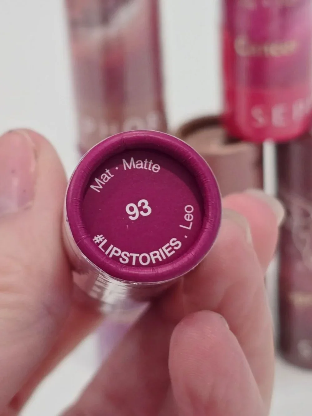 Sephora Collection ✦ #Lipstories Lipstick Leo 93 ✦ Matte Purple Berry NWT